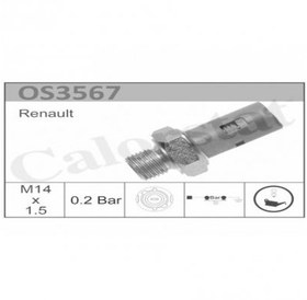 Resim VERNET OS3567-YAG MUSURU( K9K-F8Q-K4M-F9Q-F4R) YESIL (0.20 BAR) MEGANE-CLIO-KANGOO-LAGUNA 