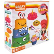 Resim Nessiworld Crafy Nefis Pasta Oyun Hamur Seti 17 Parça 200 gr. 