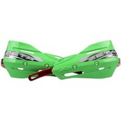 Resim Tongdashop Yeşil Zeta Xc 22 28mm Alüminyum El Koruyucu Motokros Enduro 