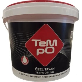 Resim Tempo Özel Tavan Boyası 10 Kg İç Mekan Kullanımı İçin Yüksek Kapatıcılık ve Kolay Uygulama 