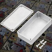 Resim Kendin Yap Gitar Pedalı Kılıfı - 1590B Alüminyum Stomp Box Kasa, 11.2x6.1x3.2cm, Bitmemiş Metal Kabuk Efektler İçin 