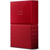 Resim Wd 2.5 2Tb My Passport Wdbs4B0020Brd Kırmızı Usb3.0 