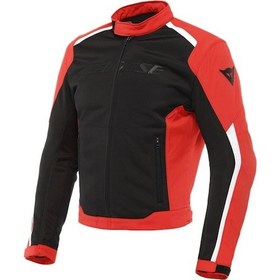 Resim Dainese Hydra Flux 2 Air Black Lava Red D-Dry Motosiklet Montu 