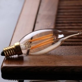 Resim Cata LED Ampul 4W Rustik Kıvrık CT-4281 Amber Renk 