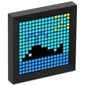 Resim Divoom Pixoo 16x16 Piksel LED Ekranlı APP Kontrollü Akıllı Piksel Resim Çerçevesi 