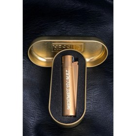 Resim CLİPPER İsme Özel CLİPPER Çakmak Hediyelik Özel Kutulu Gold 