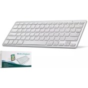 Resim Hadron HDX2501 Kablosuz Bluetooth Mini Q Klavye Beyaz 