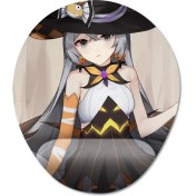 Resim Pixxa Honkai Impact Bilek Destekli Mousepad Model - 2 Oval 