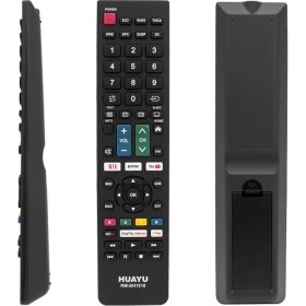 Resim Huayu Kl RM-SH1516 Sharp Netflıx- Youtube- Prıme Vıdeo Tuşlu Unıversal Lcd-Led Tv Kumanda (5047) 