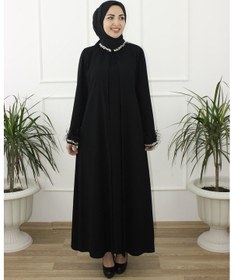 Resim Modabanuda Dilay Abaya Ferace Siyah 