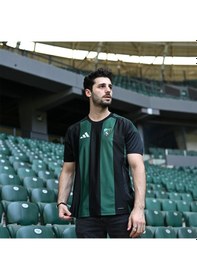 Resim Kocaelispor Adidas 25/26 Sezonu Forma Çubuklu Yeşil - Siyah 