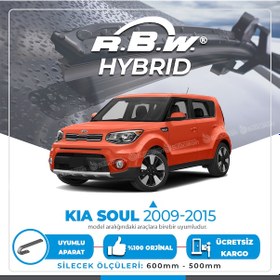Resim Rbw Hybrid Kia Soul 2009-2015 Ön Silecek Takımı - Hibrit 