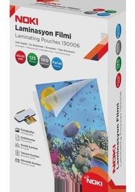 Resim Noki Laminasyon Filmi 65x95mm, 125 Micron, Parlak, 100 Adet 