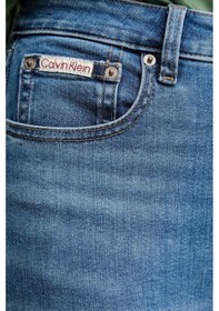 Resim Calvin Klein Bayan Kot Pantolon Lv047b769g Vrw Mavi Mavi 