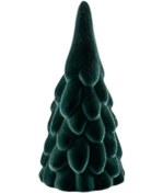 Resim Suntek Floklu Yılbaşı Ağacı Mini Masa Açık Hava Yapay 7,5cmx15,5cm 