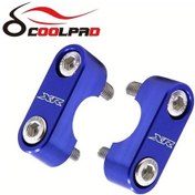 Resim Cloudstore Mavi Honda Xr Motosiklet Gidon Kelepçe Kapakları Xr230/250/400/600/650r/l 