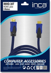 Resim Inca Imhd-30T 3Mt Hdmı-M-Hdmı-M Kablo 