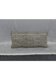 Resim Zehra Abla Halı Yeni El Dokuma Dekoratif Lumbar Kilim Kırlent Yastık Kılıfı 6696 Çok Renkli 