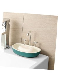Resim 2 Adet Lavabo Figürlü Katı Sabunluk Çok Renkli 