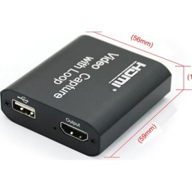 Resim Gplus 4K Çift Çıkışlı HDMI Video Capture Video Yakalama Cihazı 4K-VC300 