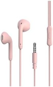 Resim Anka Cep Realme 9 Pro Uyumlu Kulak İçi Kablolu Kulaklık ER06 Pembe, ZR-ER06-81 