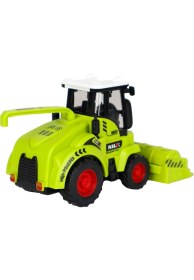 Resim MEGA Sür Gitsin Çiftlik Traktörü Canlı Yeşil Renkli Dayanıklı Plastik Yapı 3+ Yaş İçin 