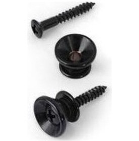 Resim Alice A024al-c Gitar Ve Ukulele Askı Pimi - Siyah 2 Adet 