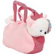 Resim Nessiworld 4775 Peluş Kedi Köpek Taşıma Çantalı 20 cm -Sunman 