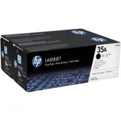 Resim HP Cb435ad / 35ad Orjinal Siyah Toner 2li Paket 