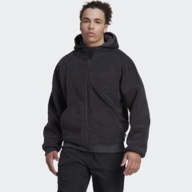 Resim HG2076-E adidas M New Polar Fz Erkek Mont Siyah 