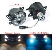 Resim Ford C-max 2008 Buz Mavisi Led Xenon Sis Farı Seti 