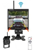 Resim Genel Markalar Kablosuz 7 Inç Monitör Ve 18 Ledli Kablosuz Gece Görüş Kamerası 
