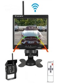 Resim Genel Markalar Kablosuz 7 Inç Monitör Ve 18 Ledli Kablosuz Gece Görüş Kamerası 