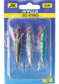Resim Ryuji Jig King Real Mix 10gr 3 Adet 