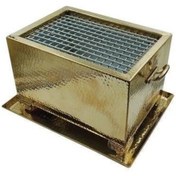 Resim Anka Pirinç Masa Üstü Mangal 