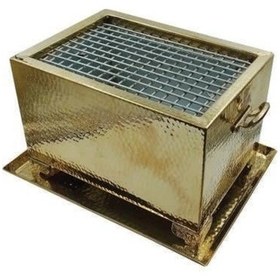 Resim Anka Pirinç Masa Üstü Mangal 