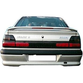 Resim Renault R19 Sedan Uyumlu Yedek Parça Işıklı Spoiler Boyalı 