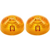 Resim K14879-3 Kehribar 2 Adet Lens Kapağı Yan Işık Lensler Kapak Land Rover 