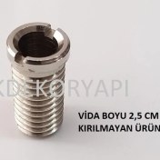 Resim Peramics Franke uyumlu Evye Sifon Süzgeç Vidası 2.5 cm 