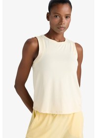 Resim DeFactoFit Regular Fit Bisiklet Yaka Sporcu Atlet E2535AX25SMYL239 