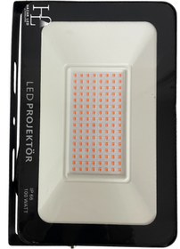 Resim Hazar Led 220 Volt 100 Watt Tablet Projektör Grow Led Full Spectrum SMD Led Projektör (Bitki Yetiştirme Ledi) 