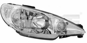 Resim Peugeot 206 Far Sol Sinyal Elektrikli Ayfar Marka 6204.S9 