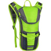 Resim Neevoyu Yeşil Outdoor Su Taşıma Sırt Çantası - Yürüyüş, Koşu, Bisiklet Turları İçin Hafif Nylon Su Torbası Yeşil 