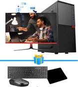 Resim RAMTECH BİLGİSAYAR Workforce of510-078 i5-10400f 16gb ram 512gb ssd r5 230 t-27 masaüstü ofis bilgisayar 