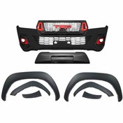 Resim Toyota Hilux Revo 2016+ Rocco TRD Body Kit (Panjur-Tampon-Dodik Seti) 