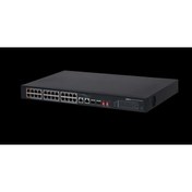 Resim Dahua PFS3226-24ET-240 24 Port MegaBit 24 Port PoE 240W +2 Port Combo SFP Rack Mount Switch 