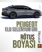 Resim izmir bit pazarı Peugeot Selenyum Gri ELD - Profesyonel Rötüş Boyası 20ml. 