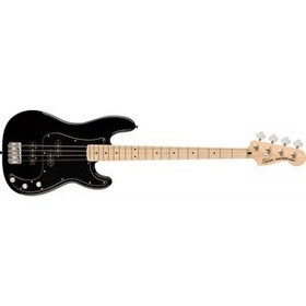 Resim Squier Affinity Precision Bass PJ Akçaağaç Klavye Black Bas Gitar 