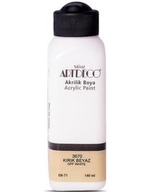 Resim Artdeco Akrilik Boya 140 ML 3670 Kırık Beyaz 