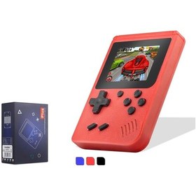 Resim Nodar Nd761 Retro Mini Arcade El Oyun Konsolu 400 İn 1 Dahili Oyunlu Kırmızı 
